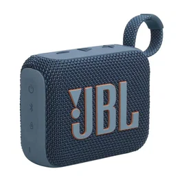 JBL GO 4 Altavoz Bluetooth Portátil, 4.2W, Sonido JBL Pro, Resistente al Agua IP67, Color Azul, hasta 7h de Batería, Ref: JBLGO4BLU